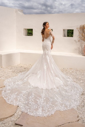 Kitty Chen #H2418 Dress - Avalon #1 default Ivory/Nude/Tan thumbnail
