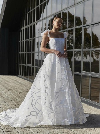 Sassi Holford #Lucinda Dress and Sleeves #0 default Ivory Only thumbnail