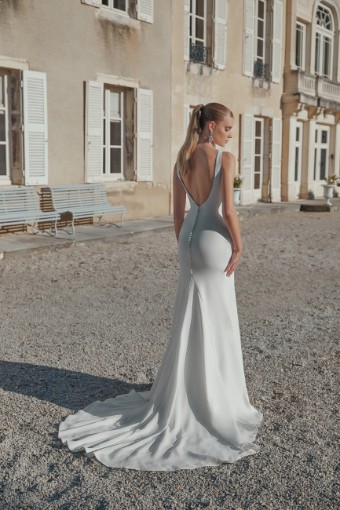 Sincerity by Justin Alexander #44450 - Dress Only w/ Slit #1 Ivory Only thumbnail