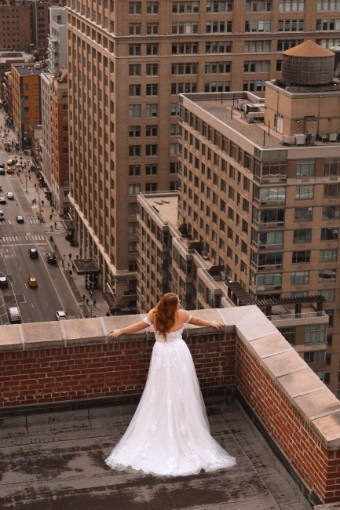 Sincerity by Justin Alexander #44303+ #1 Ivory/Ivory/Nude thumbnail