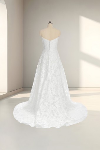 Lillian West #66333 Dress Only - Lined #1 default Ivory Only thumbnail