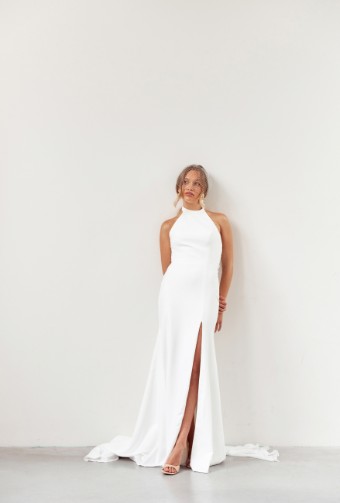 Justin Alexander Adore #11292 w/ Slit - Rebel #0 default Ivory/Ivory/Latte Only thumbnail