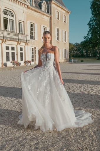 Sincerity by Justin Alexander #44472SD - w/o Slit #0 default Sand/Ivory/Silver/Latte thumbnail