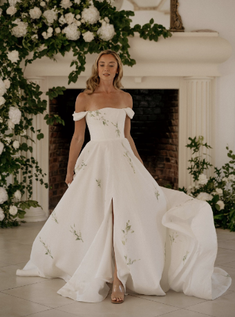 Savin London #Emma #1 Ivory Floral thumbnail