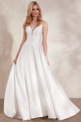 Justin Alexander Adore #11273 - Halo #0 default Ivory/Ivory Only thumbnail