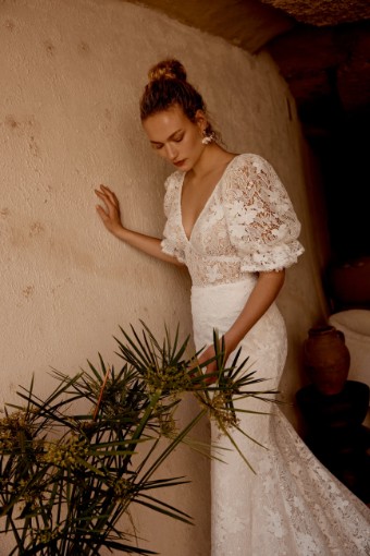 Lillian West #66362LND - Lined Bodice #2 Ivory/Ivory/Latte thumbnail