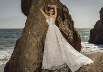 Kitty Chen #H2134 - Bellezza #1 Ivory/Khaki/Toffee thumbnail