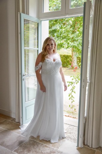 Sincerity by Justin Alexander #44485 - Unlined Dress & Straps #0 default Ivory/Ivory/Latte Only thumbnail