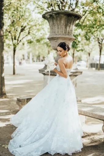 Savin London #Flora #2 default Powder Blue/Ivory Only thumbnail