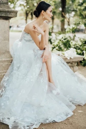 Savin London #Flora #0 default Powder Blue/Ivory Only thumbnail