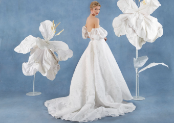 Savin London #Naomi w/ Petticoat #1 default Ivory/Ivory Only thumbnail