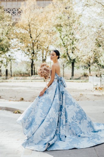 Savin London #Anne #1 Powder Blue thumbnail
