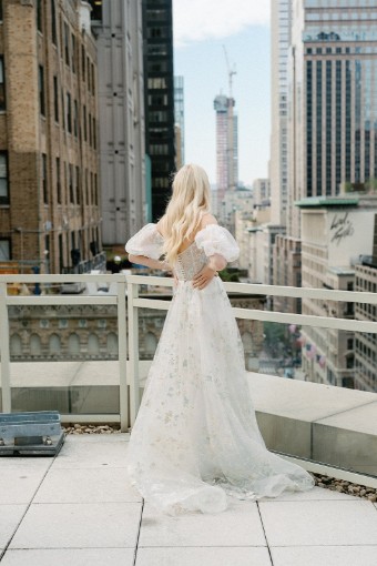 Savin London #Charlotte #2 default Ivory/Pale Blue Only thumbnail
