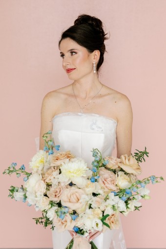 Savin London #Emilie - Off the Rack #0 default Powder Blue/Ivory thumbnail