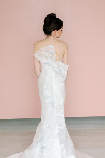 Savin London #Emilie - Off the Rack #1 Powder Blue/Ivory thumbnail