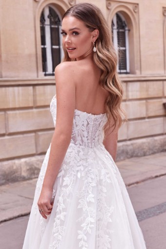 Justin Alexander Adore #Allegra - 11181 w/ Demi-Cup Seam #2 default Sand/Ivory/Nude thumbnail