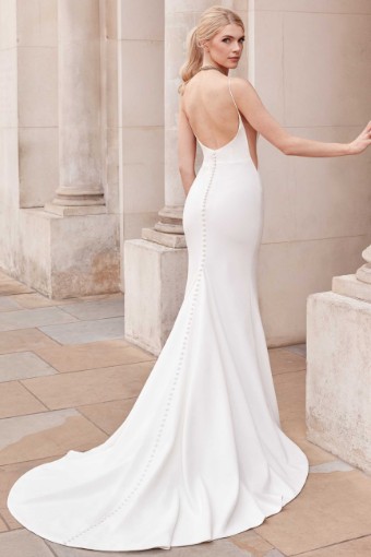 Justin Alexander Adore #Sasha - 11232 w/ Deep Cutouts #1 default Ivory/Nude Only thumbnail