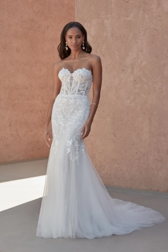 Justin Alexander Adore #Amberly Dress Only - 11315 #0 default Ivory/Ivory/Latte thumbnail