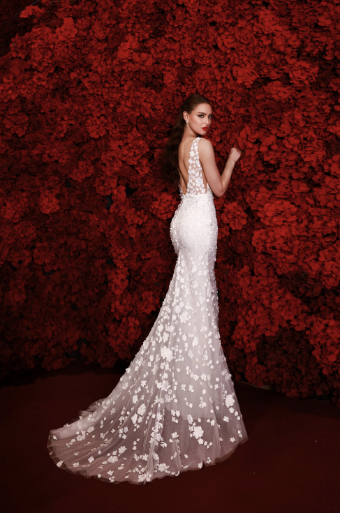 Dany Tabet #Dahlia - Dress Only #2 Ivory/Ivory Only thumbnail