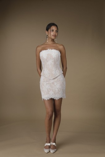 Tara Lauren #Gia - Bodice + Long Skirt #2 Sand/Ivory thumbnail