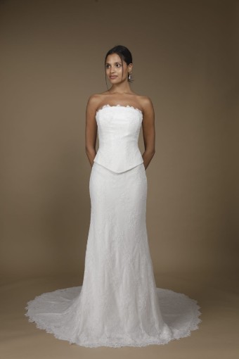 Tara Lauren #Gia - Bodice + Long Skirt #0 default Sand/Ivory thumbnail