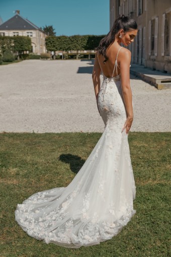 Sincerity by Justin Alexander #44471 - Dress and Overskirt #2 Sand/Ivory/Silver/Latte thumbnail
