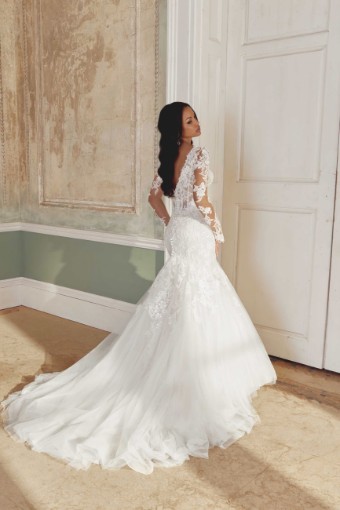 Sincerity by Justin Alexander #44542 - Unlined #3 Ivory/Ivory/Latte thumbnail