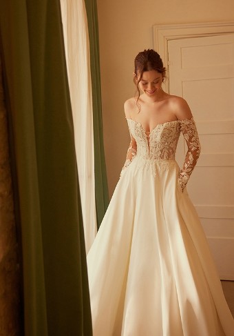 Justin Alexander Adore #Bella - 11286 #5 default Ivory/Ivory/Latte Only thumbnail