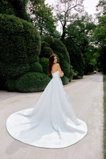 Sincerity by Justin Alexander #44513Z - Zip Up Back #3 Ivory Brocade thumbnail