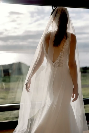 Justin Alexander Adore #Paloma - 11423 Unlined #5 default Ivory/Ivory/Latte Only thumbnail