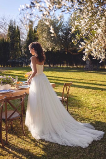 Lillian West #66435 - Dress Only #1 Ivory Only thumbnail