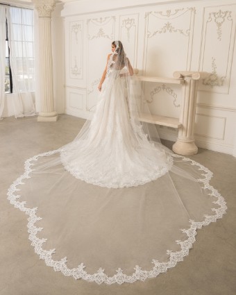 Ivoire by Kitty Chen #Ginetta - V2611 #4 default Ivory/Pink Champagne thumbnail