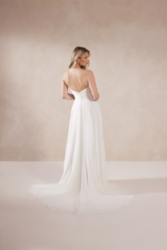 Justin Alexander Adore #Eliora - 11378 with Slit #1 default Ivory Only thumbnail