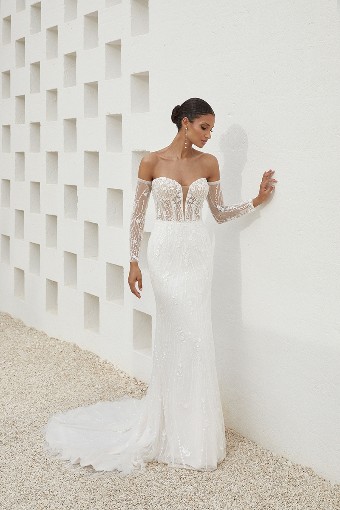 Justin Alexander Adore #Phoenix Sleeves #1 Ivory/Latte thumbnail
