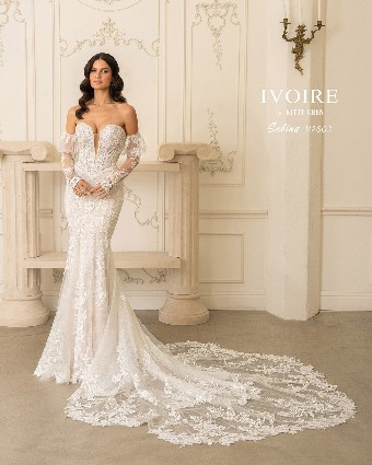 Ivoire by Kitty Chen #Sabina - V2602 #0 default Ivory/Nude thumbnail