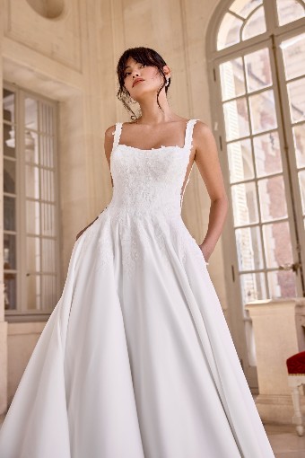 Justin Alexander Adore #Madeline - 11435 #2 Ivory/Ivory/Latte thumbnail