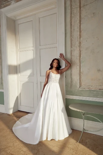 Sincerity by Justin Alexander #Hamilton Lined - 44539LND #0 default Ivory/Ivory/Latte thumbnail