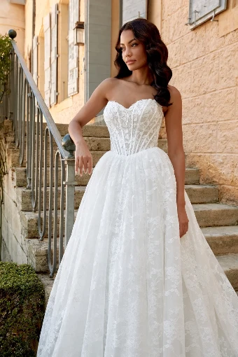 Sincerity by Justin Alexander #Florence - 44575 #1 Ivory/Ivory/Latte thumbnail