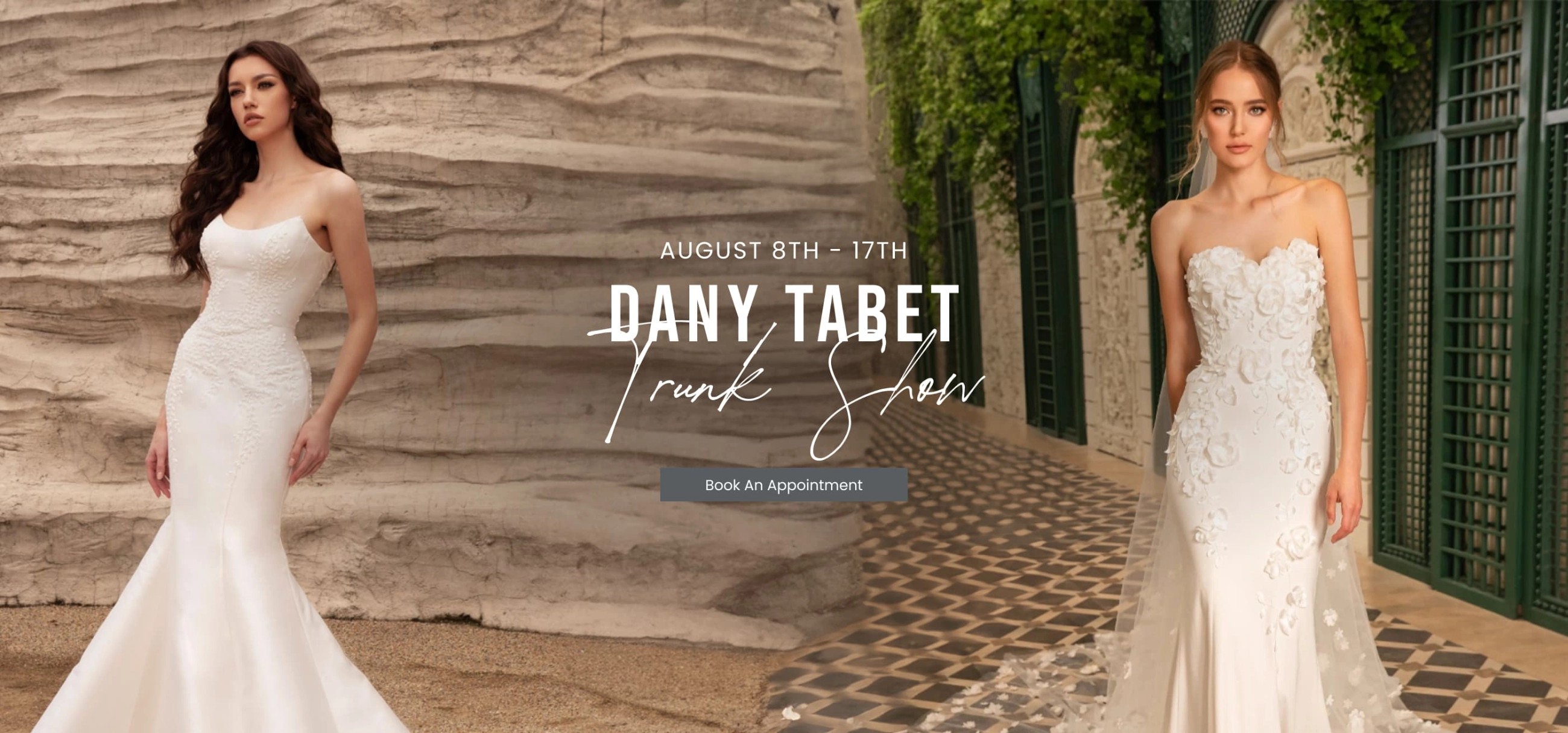 Dany Tabet Trunk Show Banner Desktop